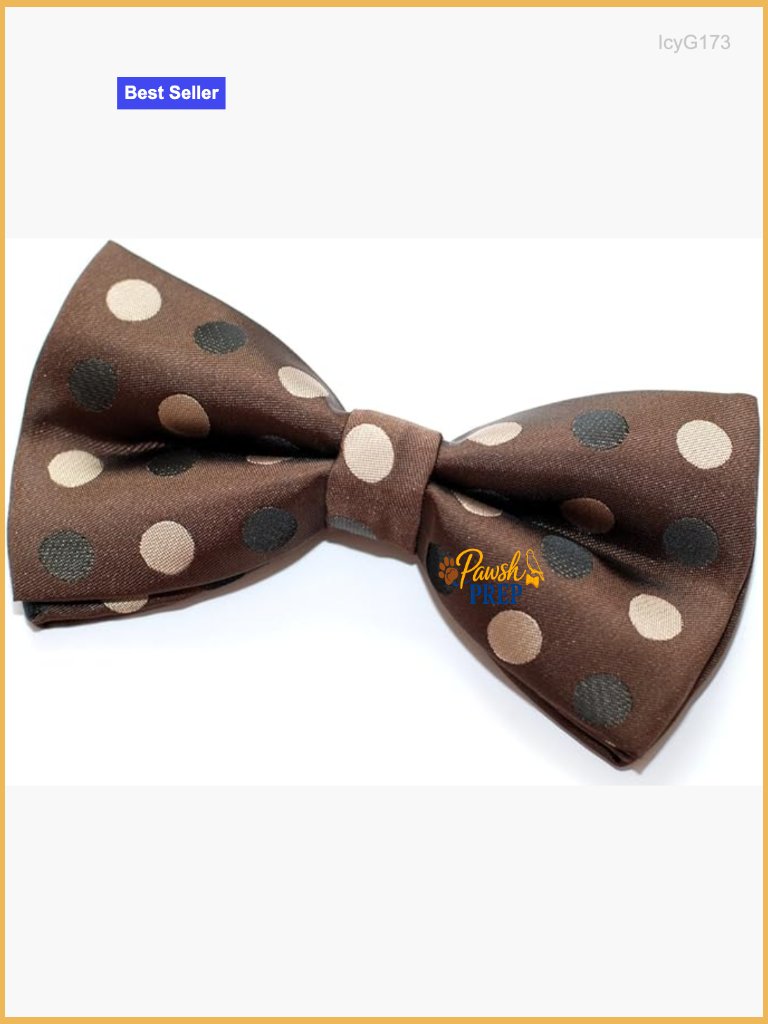 Pre-Tied Bow Tie, Adjustable Strap, 5 Inch Width, Dry Clean Only